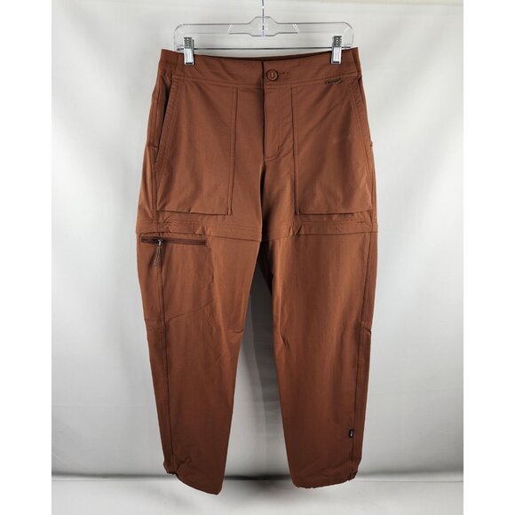 REI Coop Pants Womens Medium Brown Sahara Guide Convertible Hiking Pants 184885 - Picture 1 of 11